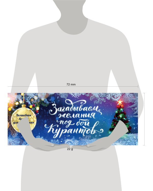 Загадываем желания под бой курантов. Отрывные чеки