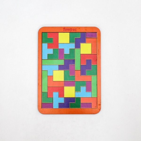 Вне серии (Ковальский) WoodLandToys Тетрис большой (30*24см, рамка-вкладыш, в ассортименте) (дерево) (от 3 лет) 065101, (ООО "СИБИРСКИЙ СУВЕНИР")