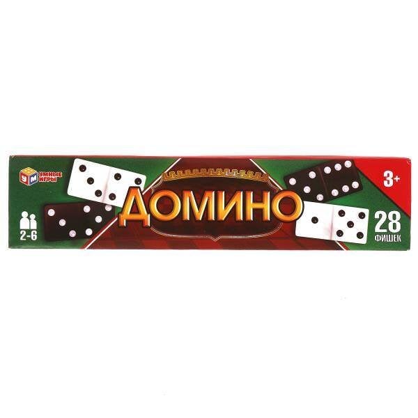 Игра логическая домино в коробке, 21,5*5*2,3см ИГРАЕМ ВМЕСТЕ в кор.200шт