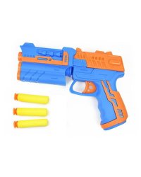 Пистолет  "Меткость" (3 пуль мягких, в пакете) (20x4,5х23 cм) ( Арт. 2315072)
