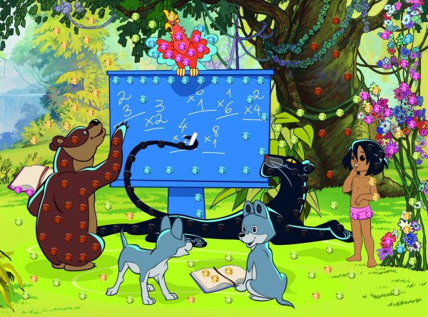 МОЗАИКА ИЗ СТРАЗ. Маугли. (Союзмультфильм) Арт. М-6487