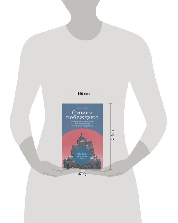 Дополнительное изображение книги «Стоики побеждают: Ментальные тренировки для преодоления жизненных трудностей (+шильд Уроки Сенеки, Марка Аврелия и Эпиктета для решения современных пр»