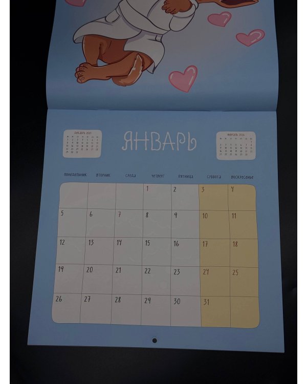 Чихуахуа на чилле. Календарь отдыха и спокойствия. Календарь настенный на 2026 год (300х300)