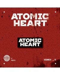 Значок металлический. Atomic Heart