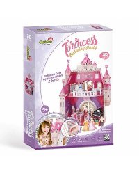 3D пазл День Рождения Принцессы (с наклейками и стразами), 95 деталей