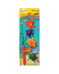 РЫБАЛКА "ИГРАЕМ ВМЕСТЕ" ТРИ КОТА НА КАРТ. (РУСС. УП.) 48*17*3,5СМ в кор.2*36шт