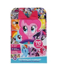 Сенсорный планшет.7 песен из м/ф, 9 режимов, текстильные вставки, "my little pony" "Умка" в кор.40шт
