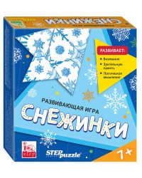 Развивающая игра "Снежинки. Тримино" (IQ step)