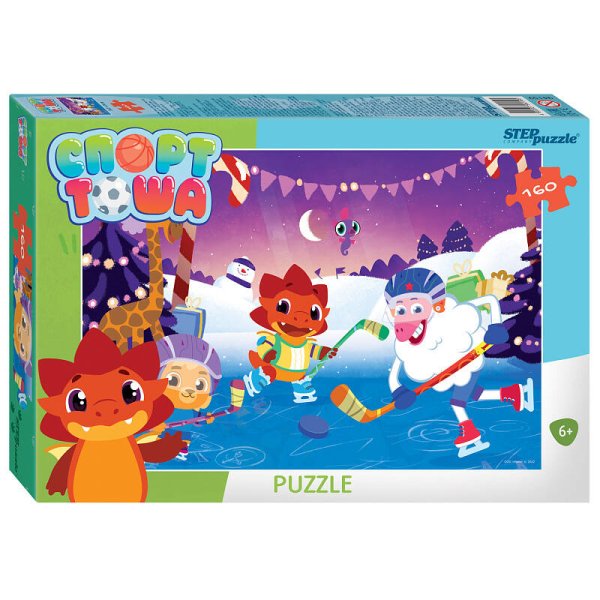 Пазл (STEPpazzle) Мозаика "puzzle" 160 "Спорт Тоша" (ТойРой Медиа)