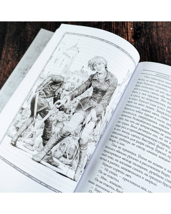 Ведьмак: Последнее желание с иллюстрациями Дениса Гордеева