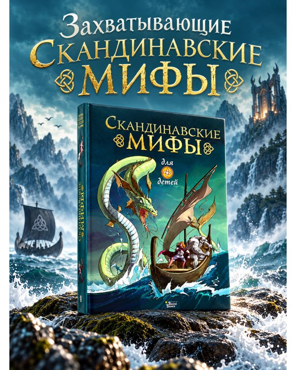 Дополнительное изображение книги «Скандинавские мифы для детей»