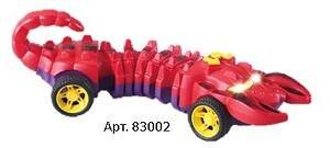 Игрушка транспортная со встроенным двигателем для детей "Машинка-скорпион"