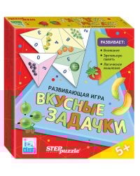 Развивающая игра "Вкусные задачки. Тримино" (IQ step)