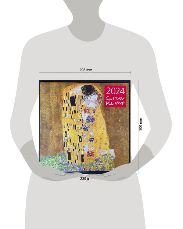 Густав Климт. Календарь настенный на 2024 год (300х300 мм)
