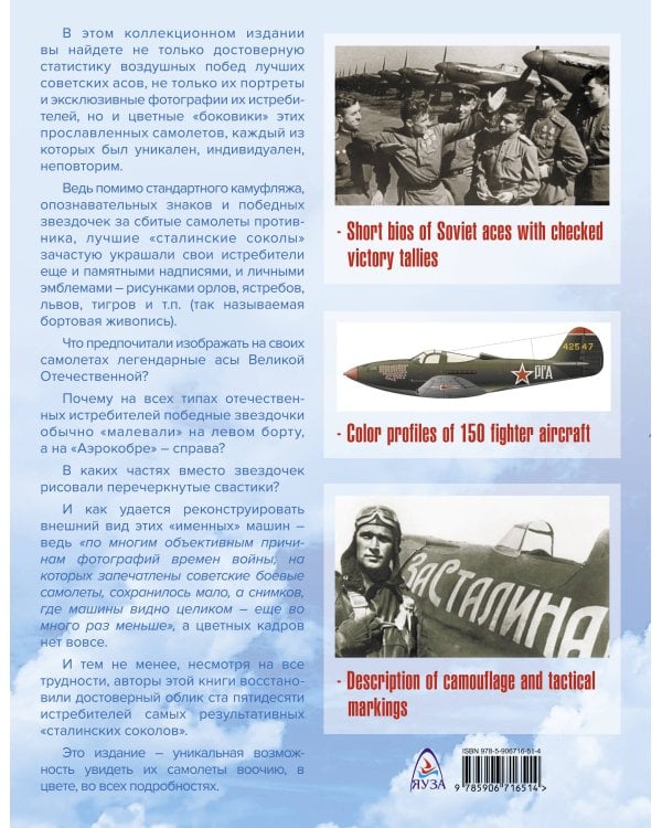 Самолеты советских асов. Боевая раскраска "сталинских соколов"