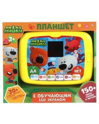Планшет с обучающим led-экраном Ми-ми-мишки 150 песен, стихов, загадок.кор.бат. Умка в кор.48шт