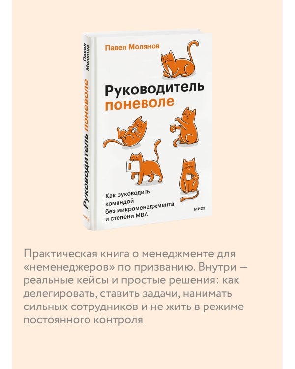 Дополнительное изображение книги «Руководитель поневоле. Как руководить командой без микроменеджмента и степени MBA»