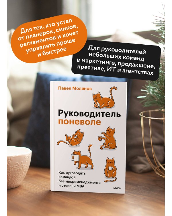 Дополнительное изображение книги «Руководитель поневоле. Как руководить командой без микроменеджмента и степени MBA»