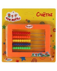 Счеты Три Кота блист.19*19*2см ИГРАЕМ ВМЕСТЕ в кор.2*120шт