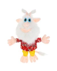 Игрушка мягкая БУБА в красной рубашке, 20 см, без чипа, в пак МУЛЬТИ-ПУЛЬТИ в кор.24шт