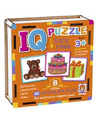 IQ Пазл деревянный. В гостях у мишки 3+