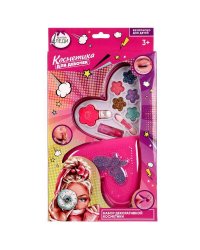 Косметика ДЛЯ ДЕВОЧЕК тени для век, помада, лак для ногтей МИЛАЯ ЛЕДИ в кор.2*60шт