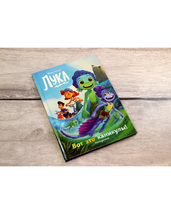 Лука. Вот это каникулы! Книга для чтения с цветными картинками