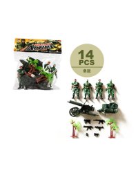Игровой набор "Спецоперация"(14 предметов, в пакете) (21,5х18х3 см) ( Арт. 2034003)