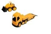 Строительная техника (Юнитойс) Мегаперевозчик с двумя машинками JCB