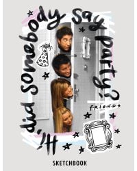 Скетчбук. Friends (162х210 мм, на навивке, 40 л., плотность бумаги 160 гр.)