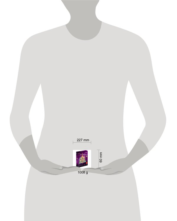 3D пазл Храм Василия Блаженного с LED-подсветкой, 224 детали