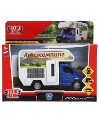 Машина металл ГАЗЕЛЬ NEXT АВТОДОМ 15 см, двери, кузов, инерц, синий, кор. Технопарк в кор.2*30шт