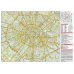 Москва. Центр. Карта автодорог в пределах третьего транспортного кольца
