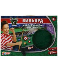 Настольная игра бильярд кор.40,2*28,9*3,7см Умные игры в кор.2*30шт