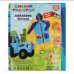 Дождевик детский СИНИЙ ТРАКТОР р-р 92-98 RIKI KIDS в кор.50шт