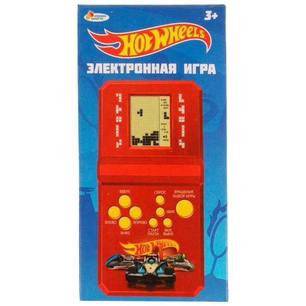 Электронная логическая игра ХОТ ВИЛС кор.12,5*6,5*2,5см ИГРАЕМ ВМЕСТЕ в кор.2*144шт