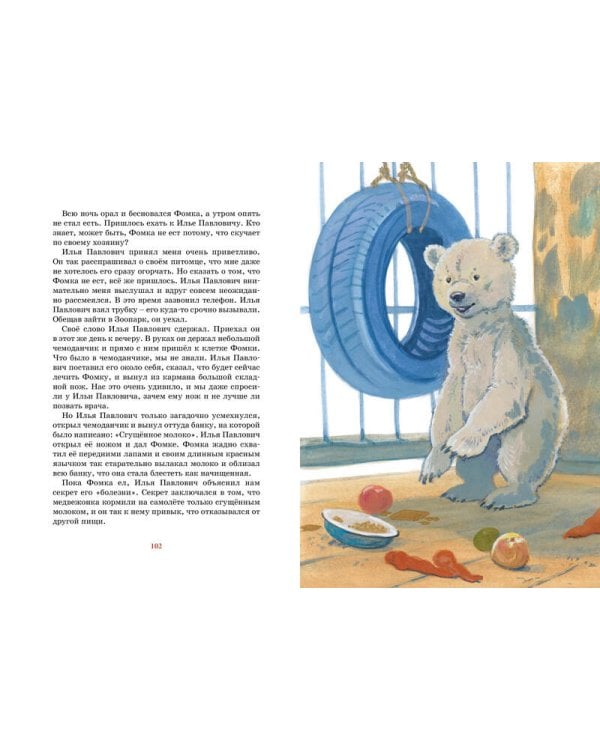 Фомка - белый медвежонок