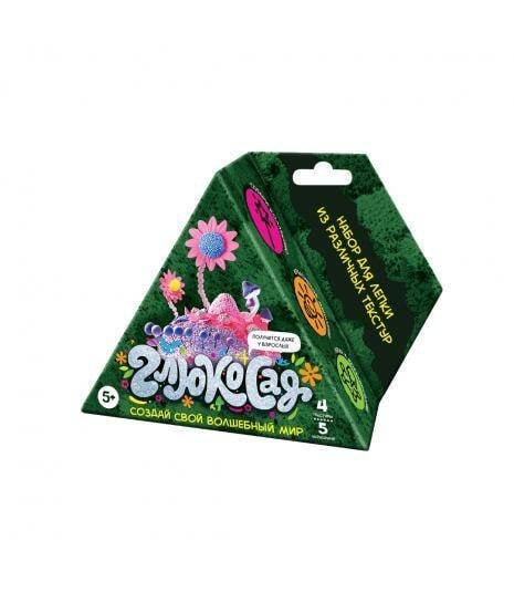 Глюкосад (Волшебный мир) Игрушка из пластичных масс: легкий пластилин "Глюкосад": малый зеленый набор