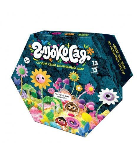 Глюкосад (Волшебный мир) Игрушка из пластичных масс: легкий пластилин "Глюкосад": большой набор