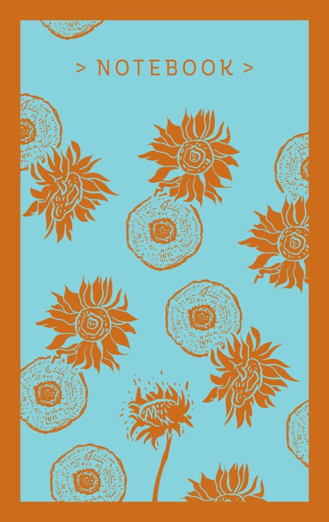 Магистраль. Блокнот. Подсолнухи. Ван Гог