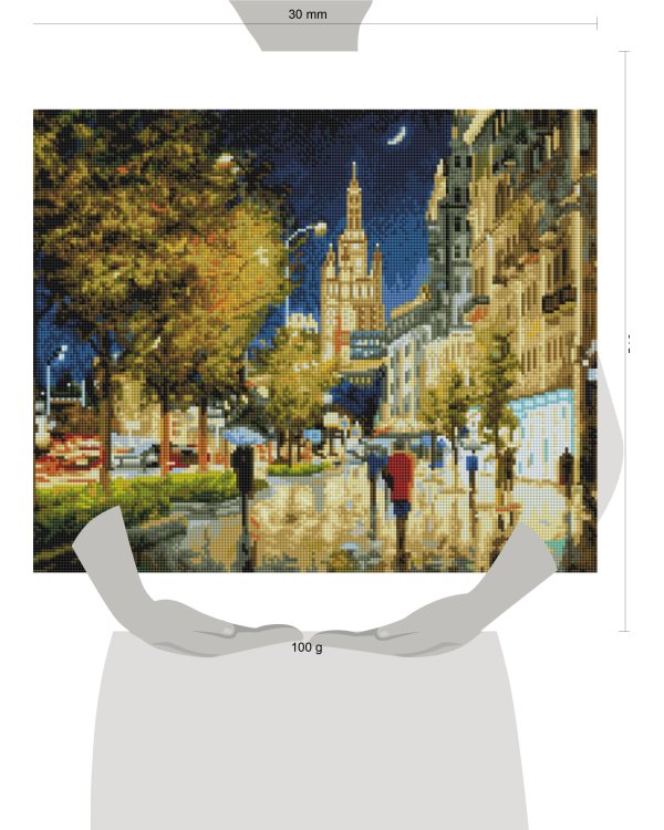 521-ST-S Вечерний свет Садового кольца