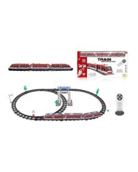 Железная дорога на р/у(105.5см x 62см) "Экспресс рейс"(свет,звук,60эл.,в коробке) (Арт.1830970)