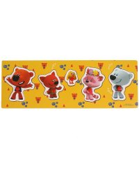 Игрушка деревянная Ми-ми-мишки вкладыш  30*10 см Буратино в кор.200шт