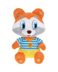 Игрушка мягкая Крошка Енот 22 см, муз. чип, в пак. МУЛЬТИ-ПУЛЬТИ в кор.24шт
