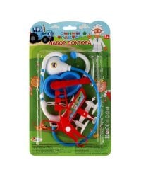 Набор доктора Синий ТРАКТОР блист.19*31,7*5см ИГРАЕМ ВМЕСТЕ в кор.2*96шт