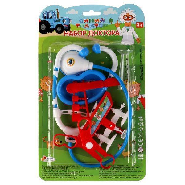 НАБОРЫ ДОКТОРА (Умка) Набор доктора Синий ТРАКТОР блист.19*31,7*5см ИГРАЕМ ВМЕСТЕ в кор.2*96шт