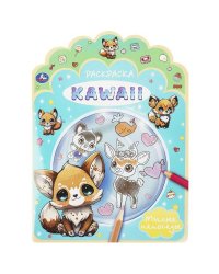 Милые непоседы. Раскраска KAWAIi. 210х285 мм. Скрепка. 16 стр. Умка в кор.50шт