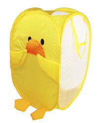 Контейнер для хранения детских игрушек (55х34 см) "ЦЫПЛЕНОК", сетка Арт. AN01303