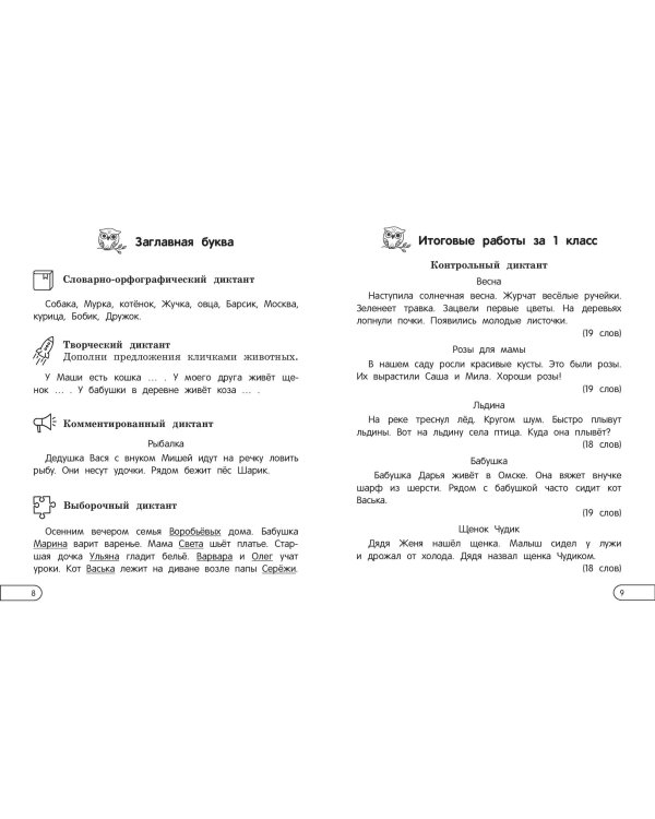 Пишу диктанты без ошибок: для начальной школы