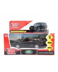 Машина металл "RANGE ROVER VOGUE" 12см, открыв. двери, инерц, ЧЕРНЫЙ, в кор. Технопарк в кор.2*36шт